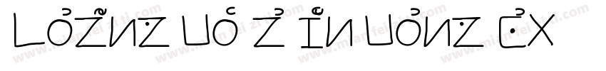 Chekiang Shu Ke Luan Sheng Version字体转换